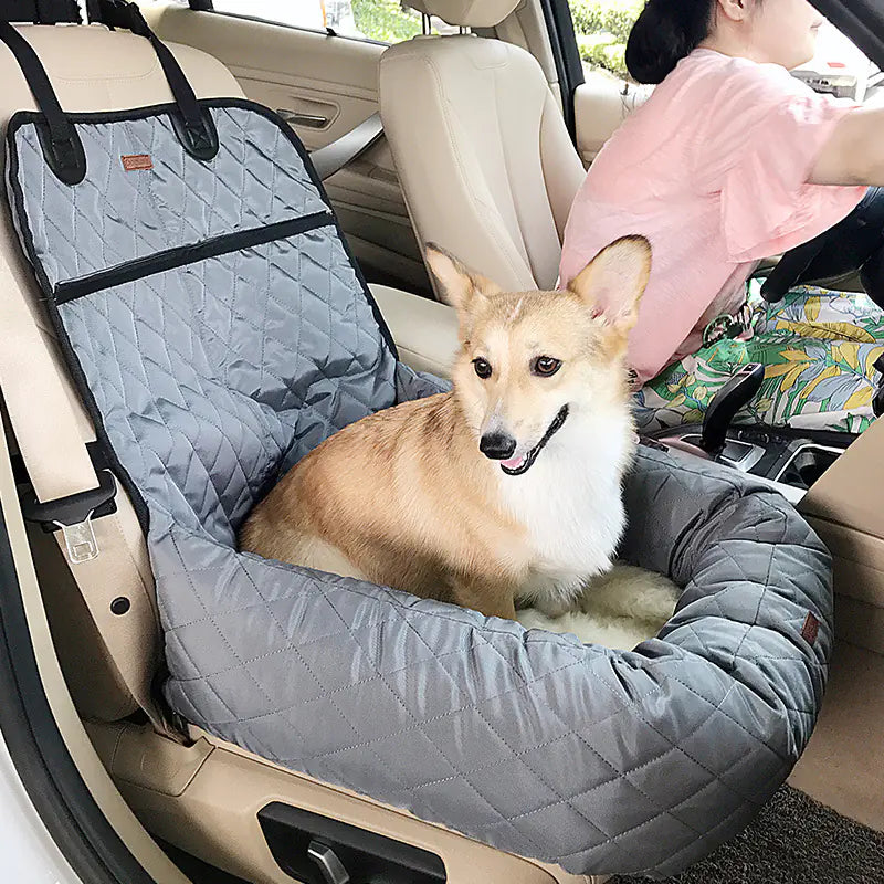 Nouveau lit de voiture multifonctionnel pour animaux de compagnie avec coussin épais