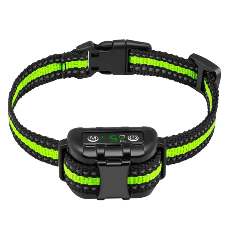 Dispositif intelligent de contrôle des aboiements pour chiens avec collier antichoc