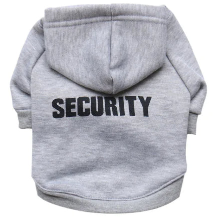 Pull polaire à capuche pour chien