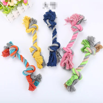Grand jouet pour chien en corde de coton pour l'entraînement (28 cm)