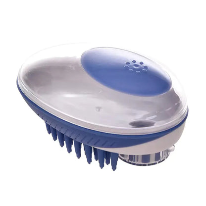 Brosse de bain et peigne de massage en silicone pour animaux de compagnie