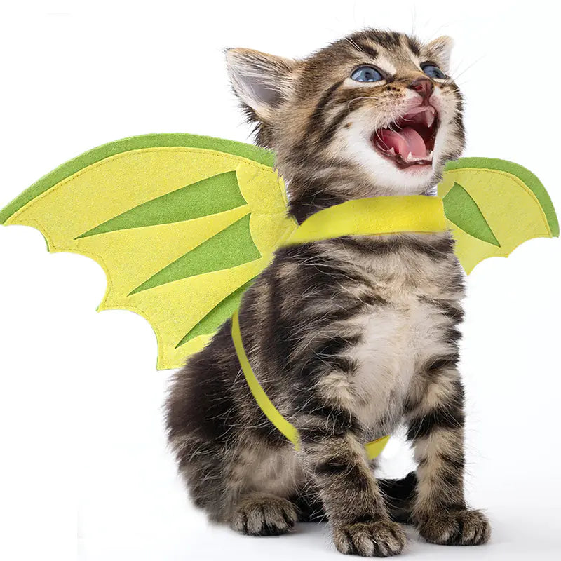Halloween Pet Dinosaur Wings Costume Accessory