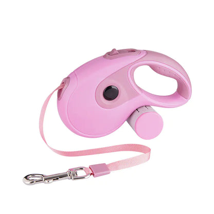 Laisse rétractable automatique pour animaux domestiques