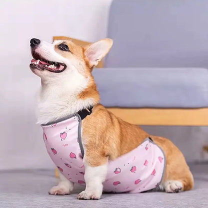 Gilet d'été imprimé pour petits chiens