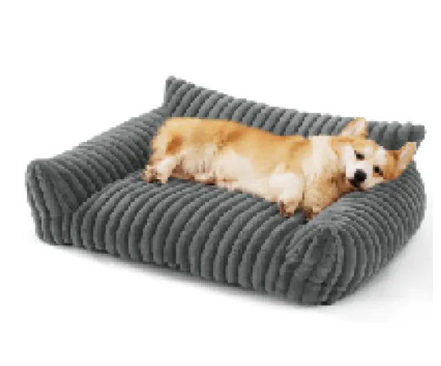 Grand coussin orthopédique lavable et moelleux pour chien, idéal pour un canapé-lit ou un lit pour chien - Snoozy Dream