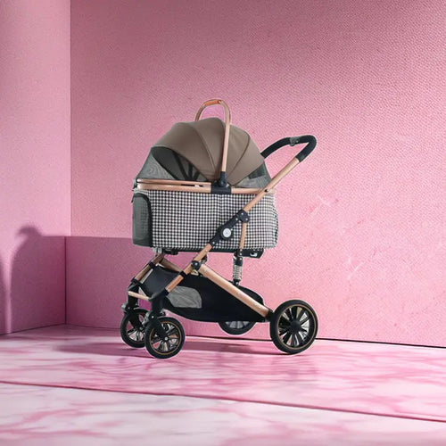 Poussette pliable BNDC pour grands chiens