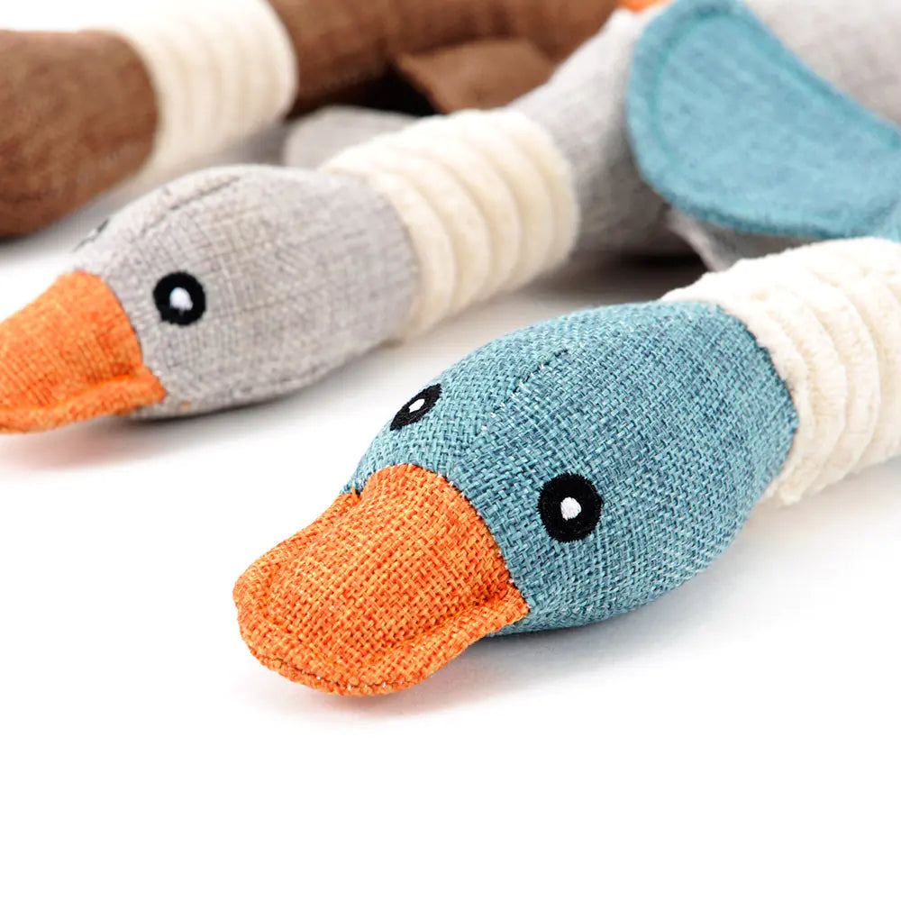 Jouet sonore pour chiens - Jouet en peluche à mâcher et à dresser