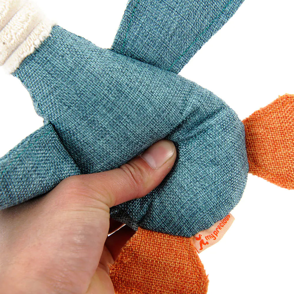 Jouet sonore pour chiens - Jouet en peluche à mâcher et à dresser