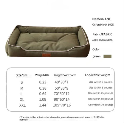 Tapis imperméable et résistant aux morsures pour chien