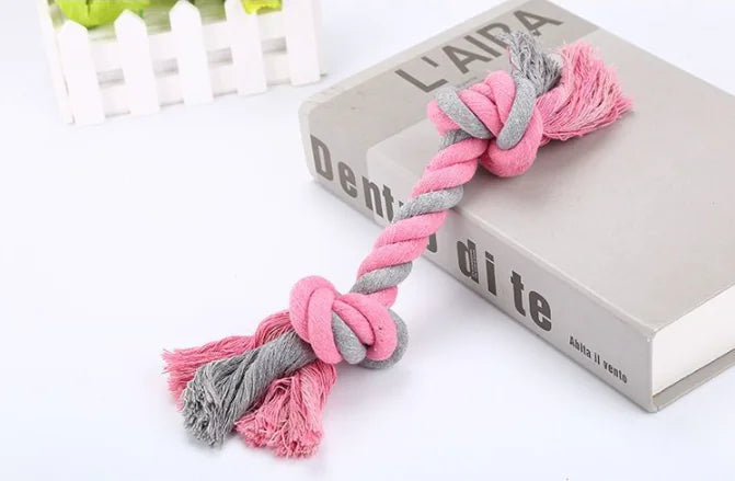 Grand jouet pour chien en corde de coton pour l'entraînement (28 cm)