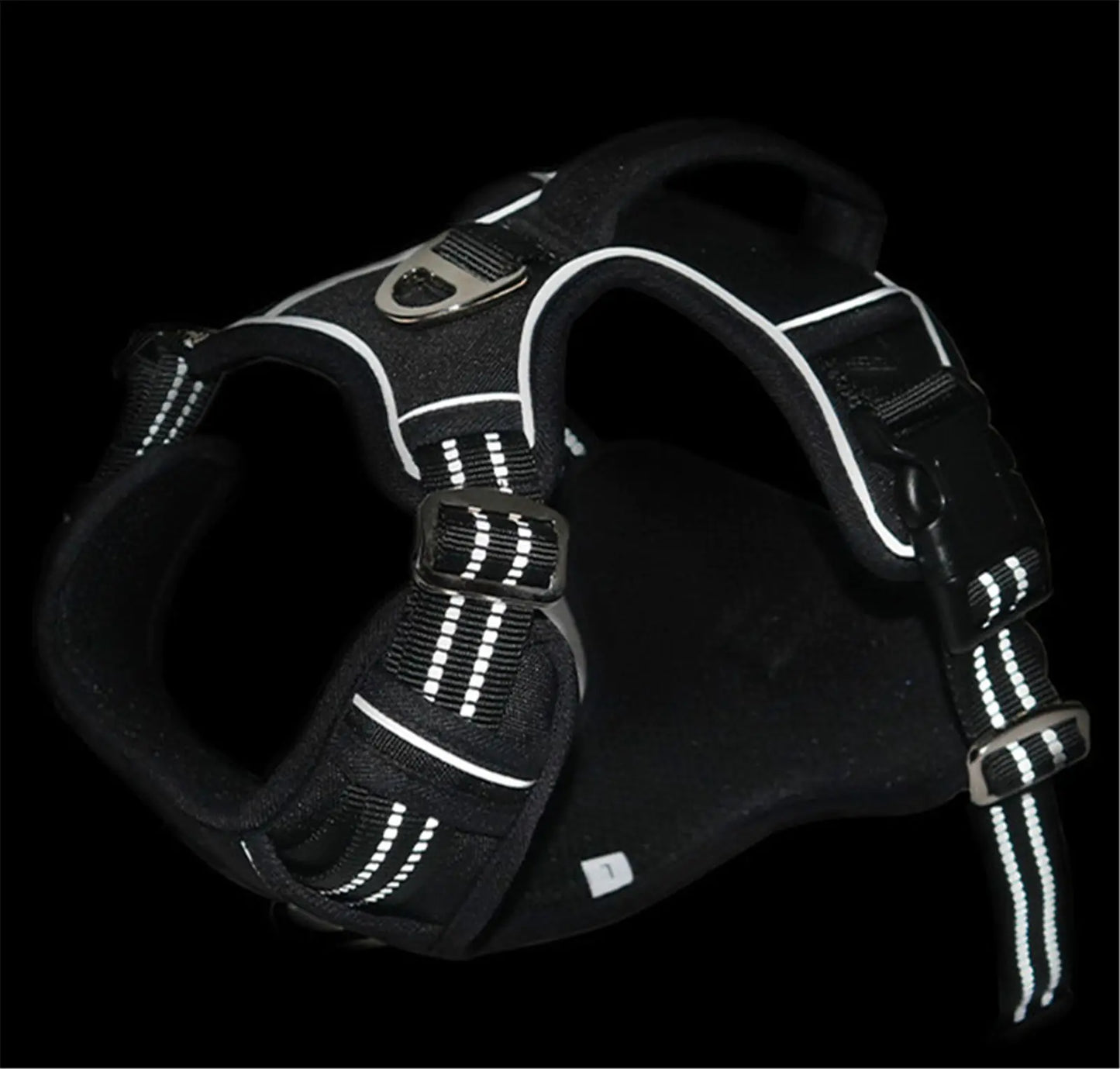Harnais pour animaux de compagnie durable et imperméable avec poignée verticale