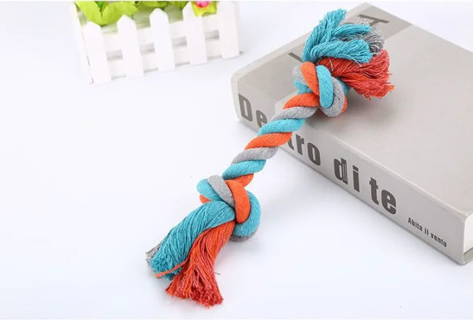 Grand jouet pour chien en corde de coton pour l'entraînement (28 cm)