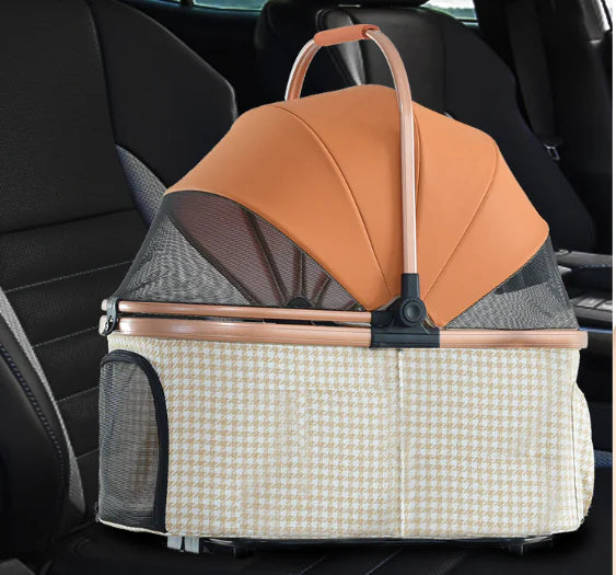 Poussette pliable BNDC pour grands chiens