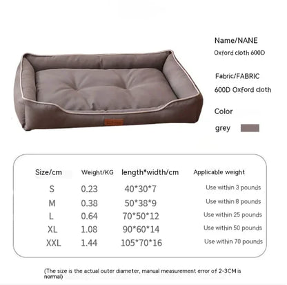 Tapis imperméable et résistant aux morsures pour chien