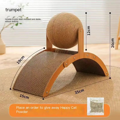 Arbre à chat CatBall™ - Jouet vertical durable pour chat (une pièce)