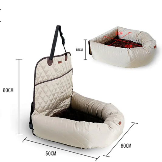Nouveau lit de voiture multifonctionnel pour animaux de compagnie avec coussin épais