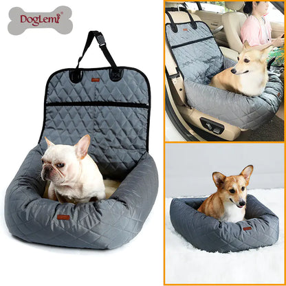 Nouveau lit de voiture multifonctionnel pour animaux de compagnie avec coussin épais