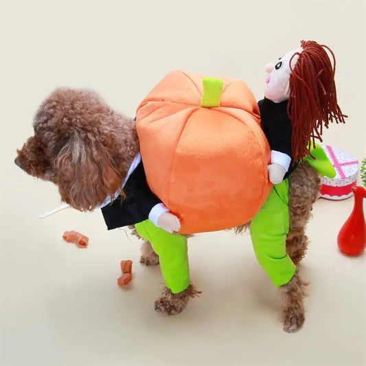 Santa Claus Gift Box Pet Costume