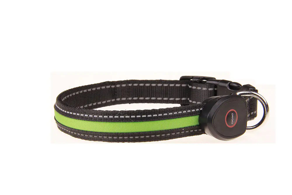 Collier lumineux pour chien rechargeable par USB