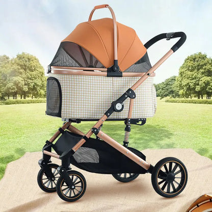 Poussette pliable BNDC pour grands chiens