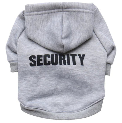 Pull polaire à capuche pour chien